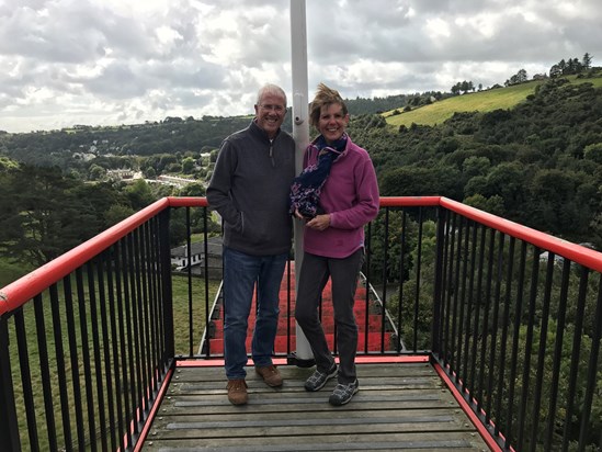 This was taken at the Laxey Wheel we had a great weekend, thanks for the memory Carole. Xx