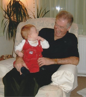With Grandchild number 5 (David) in 2003