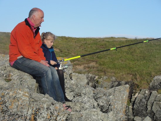 Fishing in Abersoch 2011