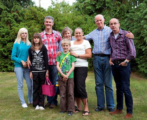 Karen & family Aug 2011