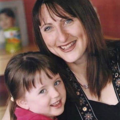 Sian and daughter holly