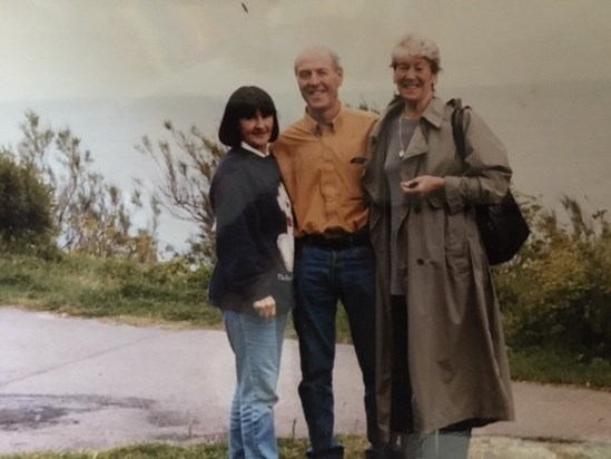 Gloria, Louis and cousin Eileen, many happy times 