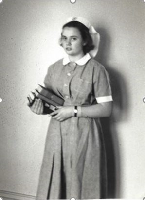 Nurse Bell - started in Bath Sept 1953