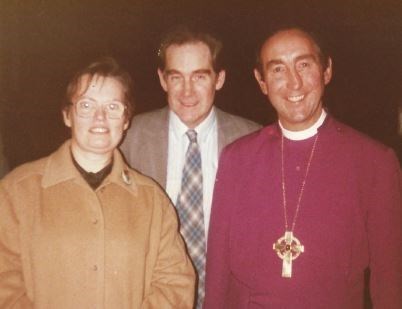 Sue, Syd and Bishop James Mahaffey 