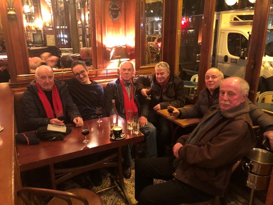 Paris Jan 2019, fond memories from the Friday night club. 