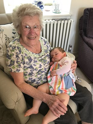 Nanna with Alice