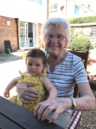 Nanna with Alice