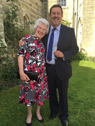 Nanna and Dad at Caroline and Oliver’s we