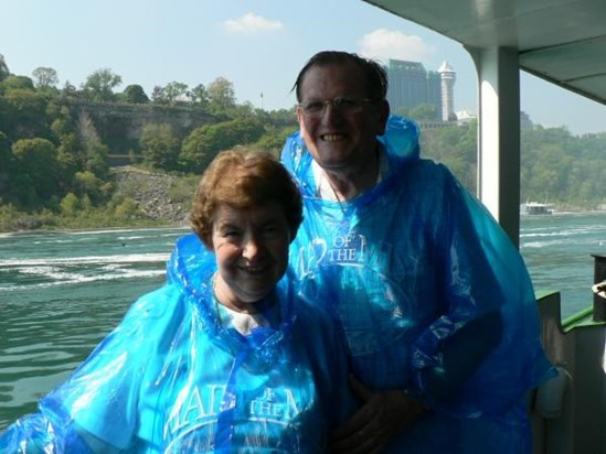 2006 - On the Maid of the Mist, Niagara, Canada. 