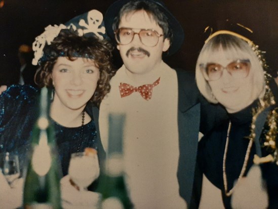 New Years Eve 1984/5 at the Piccadilly Hotel Manchester with Wendy and Steve