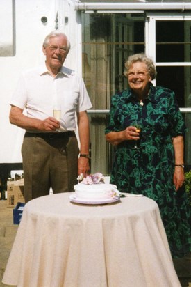 2002 - Eric & Bar at Bar's 75th