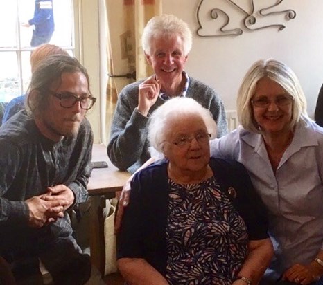 Happy memories of mum celebrating her 90th birthday with family & friends xxx