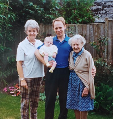 Four generations in Coleford 