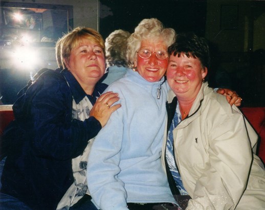 Gran at Pub with Vera & Friend