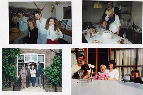 Photo's of David and his Family