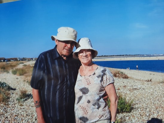 Mum & Dad wearing Hats