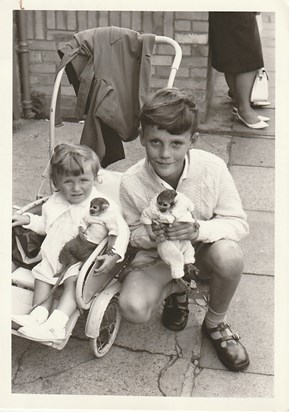 Mike and Sue at Maldon Carnival 1963