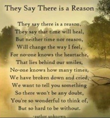 They say there is a reason........