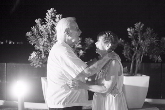 Mom and Dad, dancing under the stars (from Jessie Lazeroff)