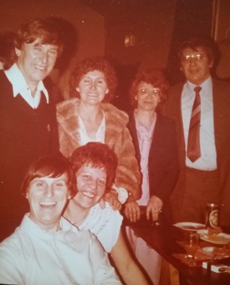 Social club with friends 1981