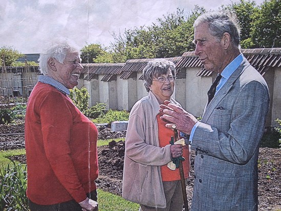 Janet and Gill's Poundbury allotment 