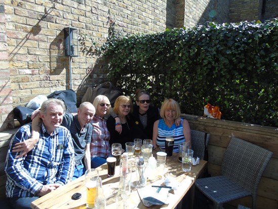 Paddy, Micky, May, Gail, Joan & Maureen - London 1st Sept 2016.
