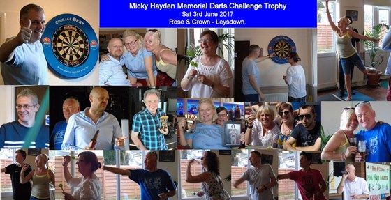 Darts Challenge Trophy - 3rd June 2017