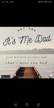  miss u dad 