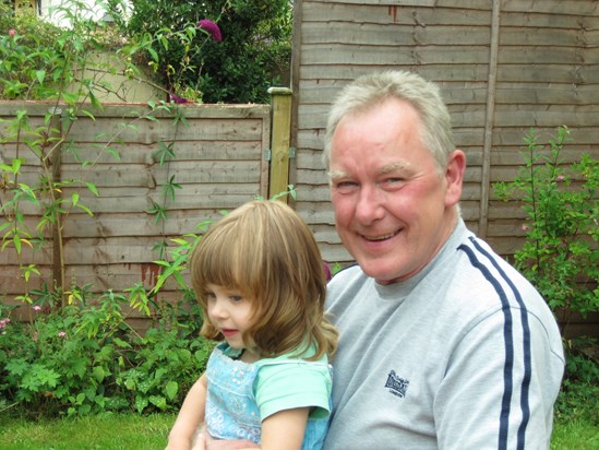Dad and Rosie 