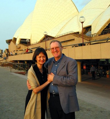 Peter & Emmy at Sydney Opera House 2005