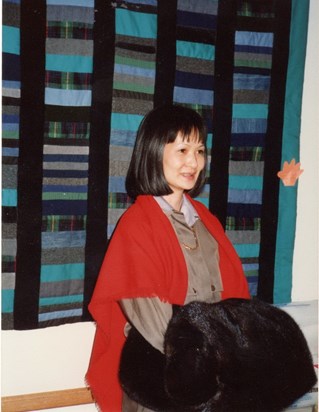 1987 Green Quilt exhibited 92Y NYC