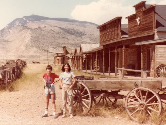 1982 Cody Wyoming trail town