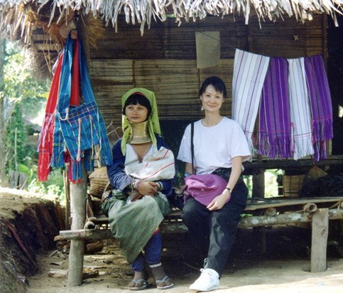 1992 Karen mother near MaeHongSon on Burmese border