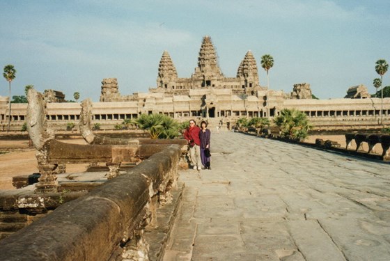 1994 Angkor Wat Elephant Gate Causeway