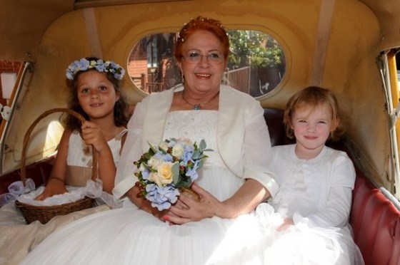 Wedding: Lora and flower girls, Natalie & Shannon