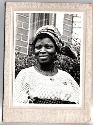 His Mother, Mrs Beatrice Afoluke Adeyefa (nee Ogunrinde) 1922-1966