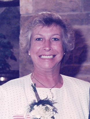 Betty at a family wedding in 1988 