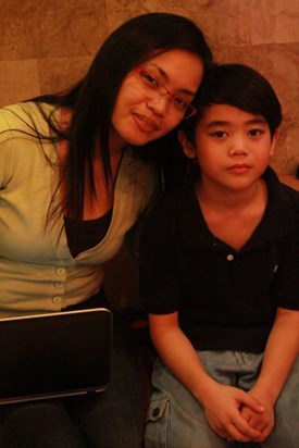 Aiven with Tita Cheryl