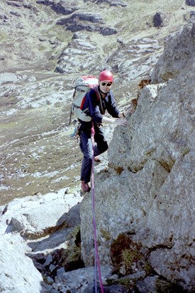 Grooved Arete, Tryfan. Just one of those magic days in the mountains that stick with you for ever.