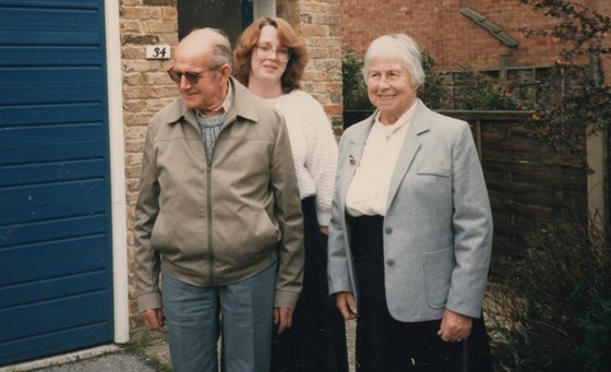 With Grandma and Grandad