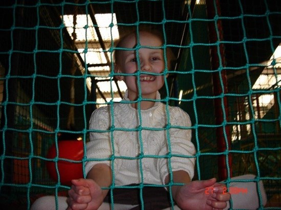 Chantel loved to play in the indoor adventure play centre :)