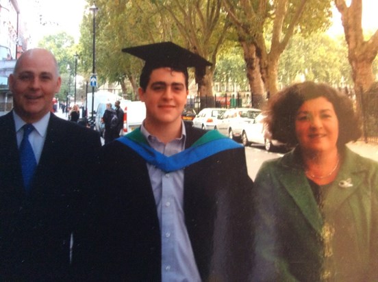 David's Graduation with Kari and Steve 