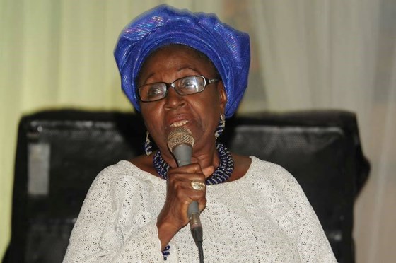 Mummy, speaking during my late Dad's wake keep, 2019