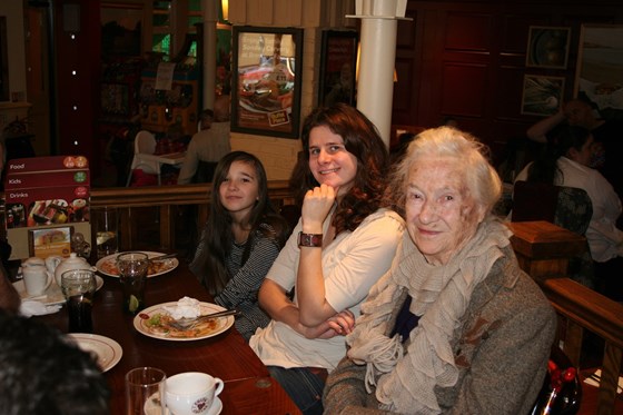 Grandma, Laura and Talia