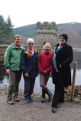 Derwent Dams, Pat's 80th celebration