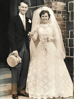 Pat and Michael's Wedding, July 1960