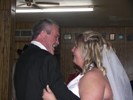 me and dad dancin' again right before he started crying