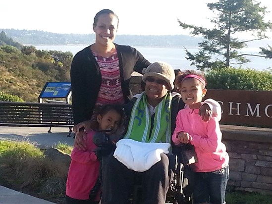 our visit to Seattle. Aunty Lite Myself and her great niece's. Lana and Kaylee ??