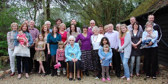 Barker Family get together 2nd May 2011