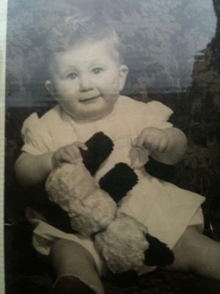 Michael as baby